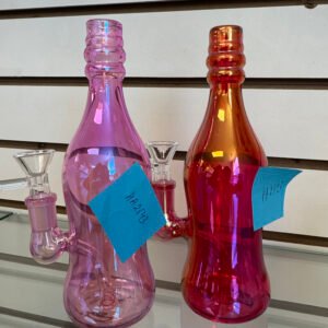 Color Bottle Glass Bong