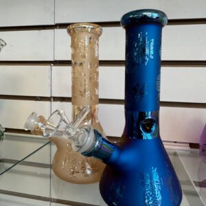 Engraved Printed Glass Bong
